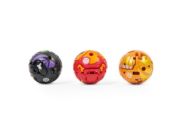 پک 3 تایی Starter باکوگان Bakugan مدل Dragonoid مشکی, image 5