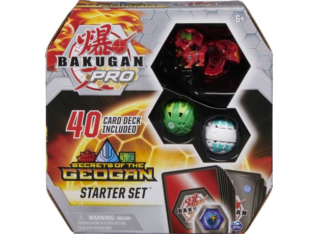 پک 3 تایی Starter Set باکوگان سری Bakugan Pro مدل قرمز, image 7