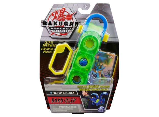 خشاب Baku-Clip باکوگان Bakugan سری GeoGan Rising مدل Pegatrix x Gillator, image 