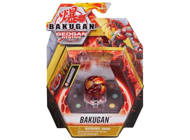 پک تکی باکوگان Bakugan سری GeoGan Rising مدل Draganoid, image 