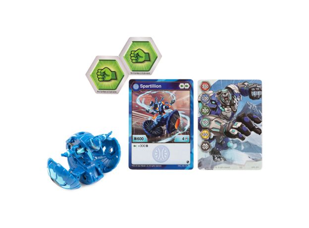 پک تکی باکوگان Bakugan سری GeoGan Rising مدل Spartillion, image 2