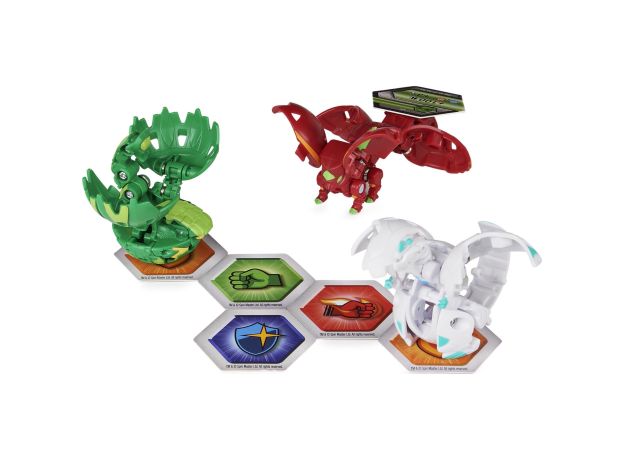 پک 3 تایی Starter Set باکوگان سری Bakugan Pro مدل قرمز, image 5