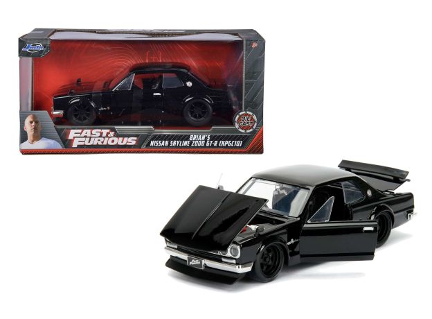 ماشین فلزی نیسان Fast & Furious مدل Nissan Skyline 2000 GT-R با مقیاس 1:24, image 