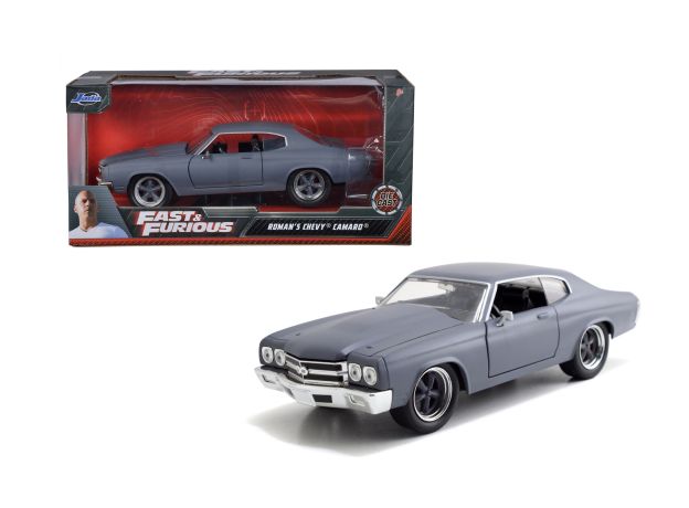 ماشین فلزی شورلت Fast & Furious مدل Chevelle SS grey با مقیاس 1:24, image 