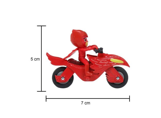 موتور فلزی گروه شب نقاب PJ Masks سری Moon Rover مدل Owlette, تنوع: 203141013-Owlette, image 5