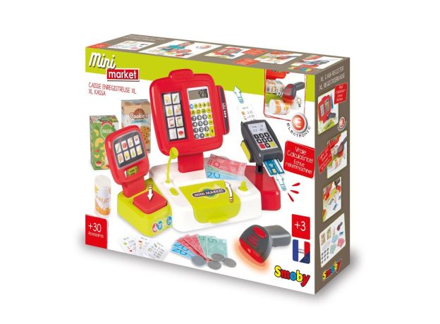 صندوق فروشگاه Smoby مدل قرمز, تنوع: 7600350111-red, image 7