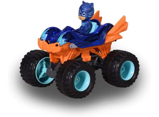 موتور فلزی گروه شب نقاب PJ Masks سری Mega Wheelz مدل Cat Car, image 2