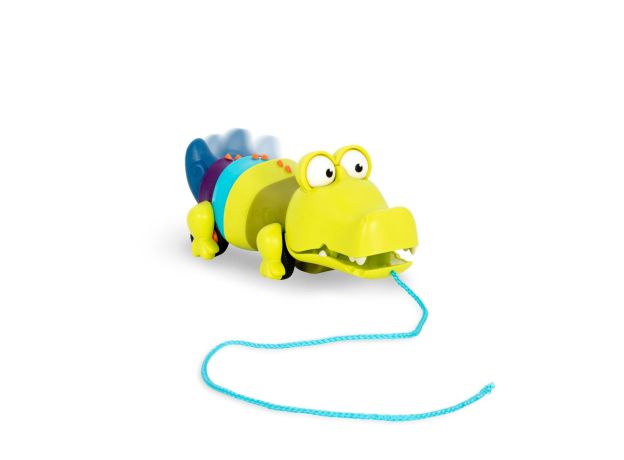 تمساح چرخ دار کشیدنی B. Toys, image 2