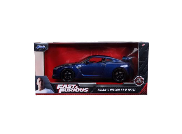 ماشین فلزی نیسان Fast & Furious مدل GT-R با مقیاس 1:24, image 6