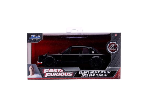 ماشین فلزی نیسان Fast & Furious مدل Nissan Skyline 2000 GT-R با مقیاس 1:24, image 6