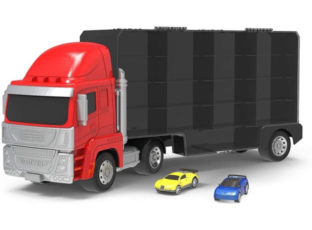 کامیون حمل ماشین Driven به همراه 2 ماشین, image 
