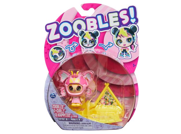 عروسک زووبلز Zoobles Z-Girlz مدل Buttercup, image 