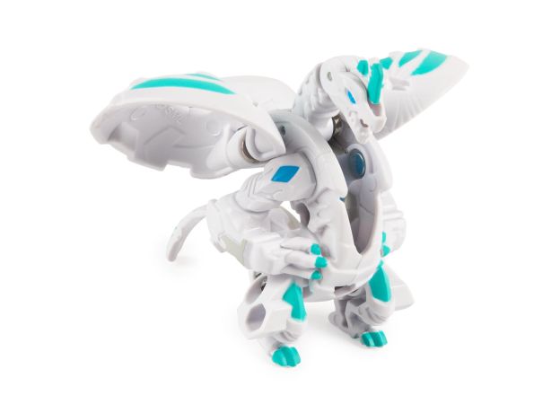 پک تکی Ultra باکوگان Bakugan سری GeoGan Rising مدل Dragonoid White, image 4