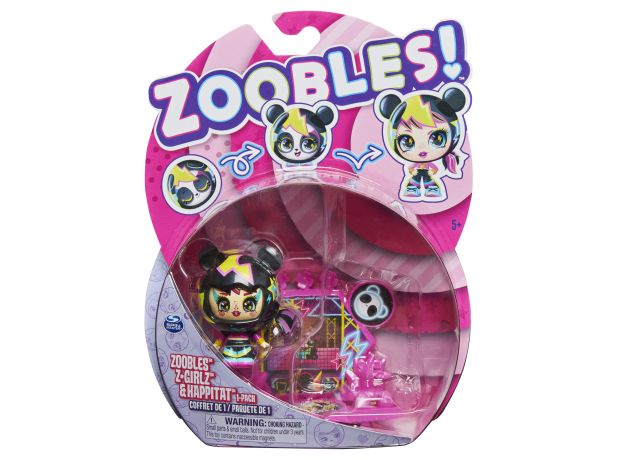 عروسک زووبلز Zoobles Z-Girlz مدل Bam Bop, image 