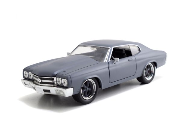 ماشین فلزی شورلت Fast & Furious مدل Chevelle SS grey با مقیاس 1:24, image 5