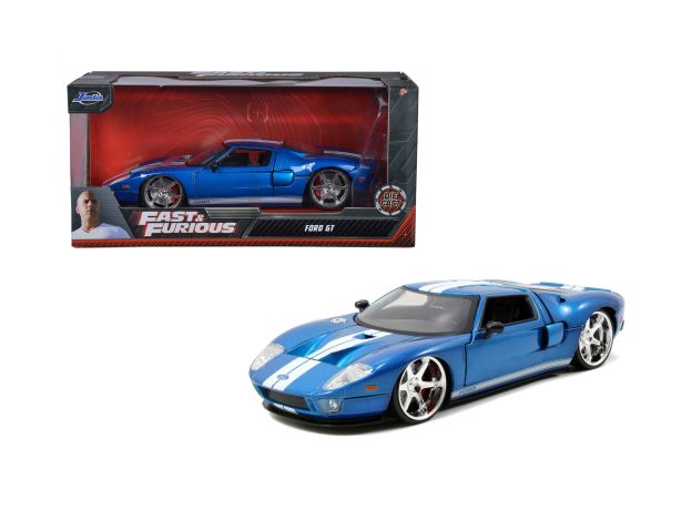 ماشین فلزی فورد Fast & Furious مدل Ford GT با مقیاس 1:24, image 