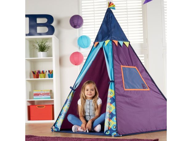 چادر سرخپوستی B. Toys B. Teepee  همراه با فانوس ستاره ای, image 2