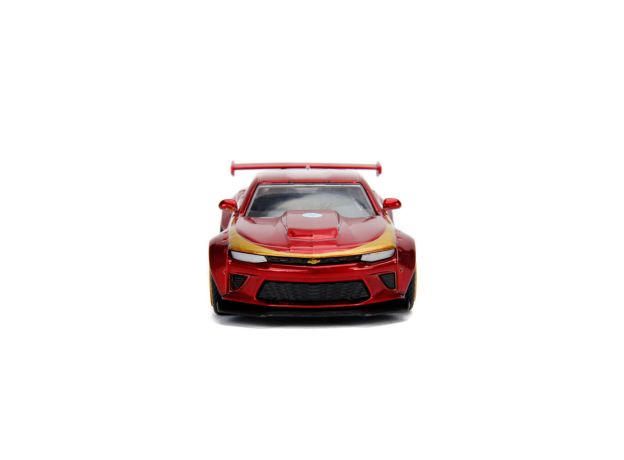 ماشین فلزی مارول اونجرز مدل مرد آهنی با مقیاس 1:32, تنوع: 253222005-Iron Man Chevy Camaro, image 4