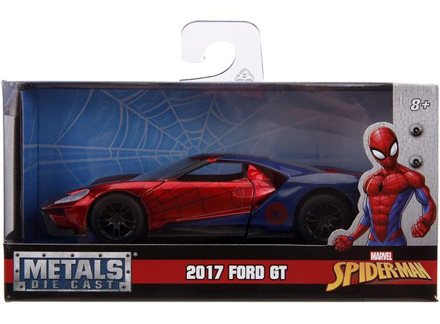 ماشین فلزی فورد مدل GT اسپایدرمن با مقیاس 1:32, تنوع: 253222005-Spider Man Ford GT, image 6