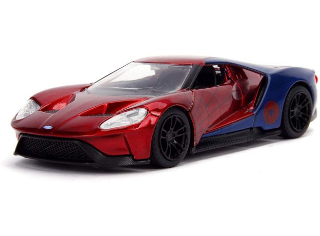 ماشین فلزی فورد مدل GT اسپایدرمن با مقیاس 1:32, تنوع: 253222005-Spider Man Ford GT, image 4