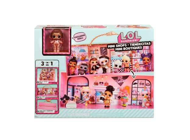 فروشگاه سه کاره عروسک‌های LOL به همراه عروسک نایاب LOL, image 