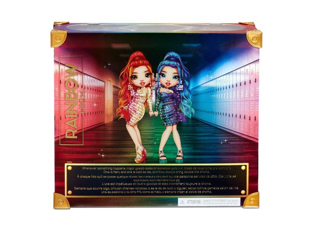 عروسک 2 تایی رنگین کمانی Rainbow High سری Special, image 7