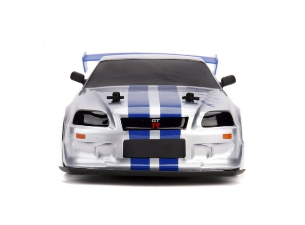 ماشین کنترلی نیسان Fast & Furious مدل Skyline GT-R برایان با مقیاس 1:10, تنوع: 253209000-Nissan, image 2