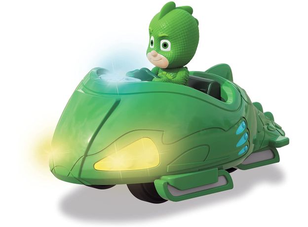 ماشین فلزی گروه شب نقاب PJ Masks سری Misson Racer مدل Gekko, image 3