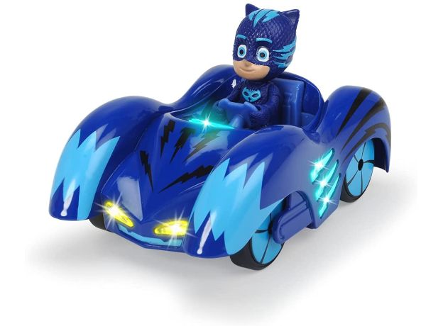 ماشین فلزی PJ Masks گروه شب نقاب سری Misson Racer مدل Cat Car, image 2