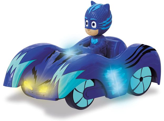 ماشین فلزی PJ Masks گروه شب نقاب سری Misson Racer مدل Cat Car, image 3