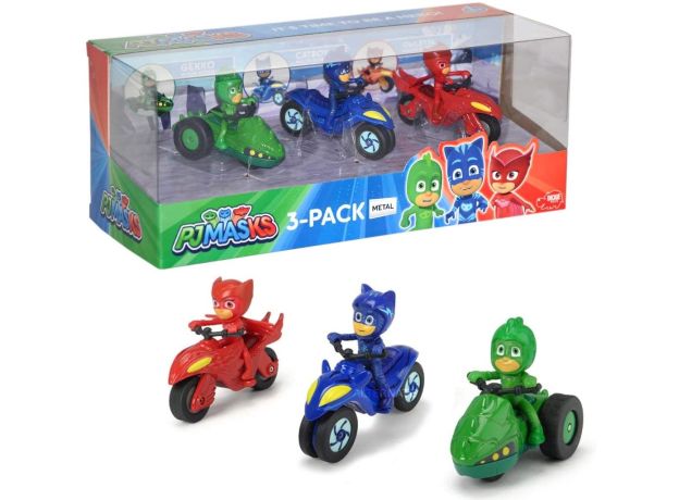 پک 3 تایی موتور های فلزی PJ Masks, image 