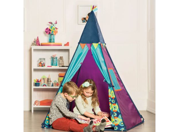 چادر سرخپوستی B. Toys B. Teepee  همراه با فانوس ستاره ای, image 