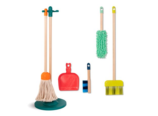 ست نظافت کاری چوبی B. Toys, image 2