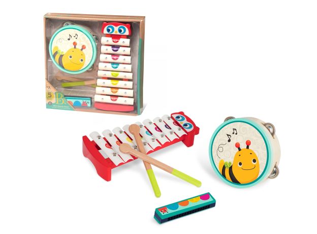 ست وسایل موسیقی چوبی B. Toys, image 