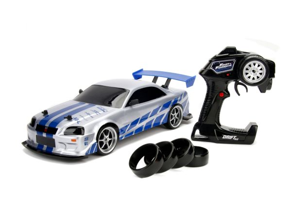 ماشین کنترلی نیسان Fast & Furious مدل Skyline GT-R برایان با مقیاس 1:10, تنوع: 253209000-Nissan, image 3