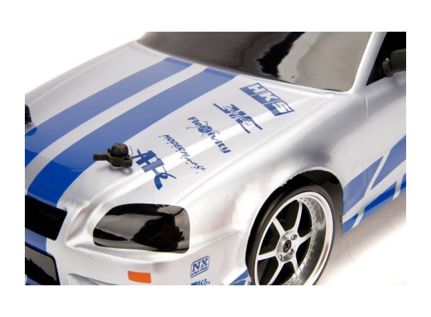 ماشین کنترلی نیسان Fast & Furious مدل Skyline GT-R برایان با مقیاس 1:10, تنوع: 253209000-Nissan, image 4