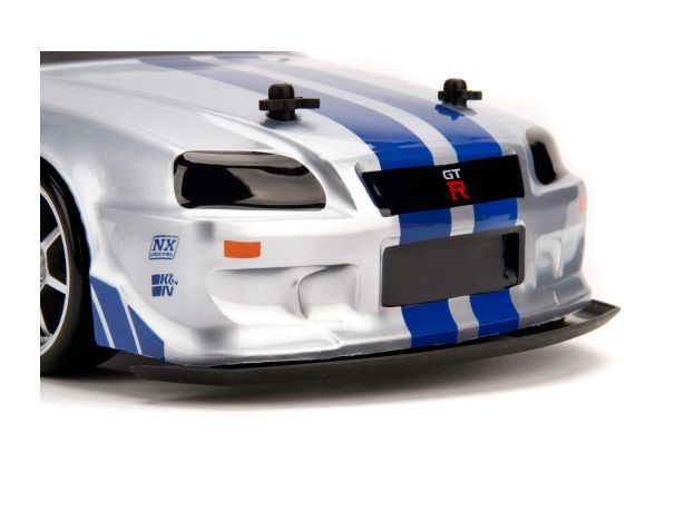 ماشین کنترلی نیسان Fast & Furious مدل Skyline GT-R برایان با مقیاس 1:10, تنوع: 253209000-Nissan, image 5