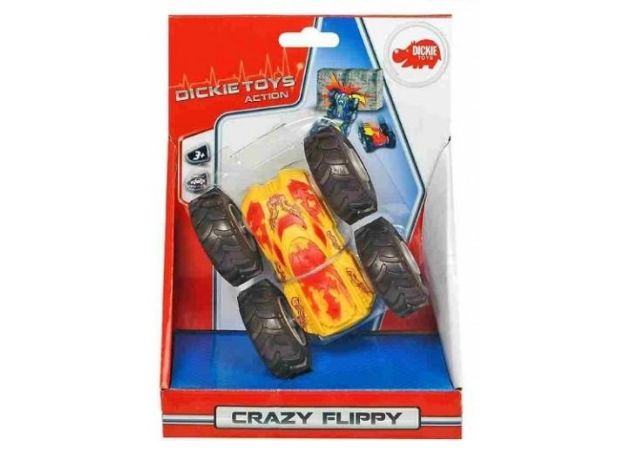 ماشین ملق زن Crazy Flippy مدل زرد, تنوع: 203751000-Crazy Flippy Yellow, image 