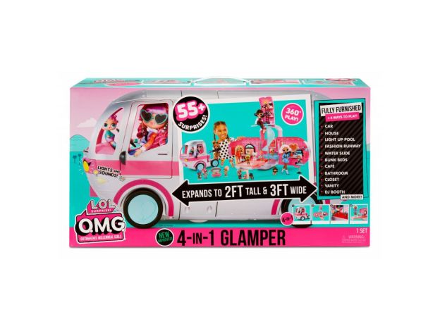 ماشین 4 در 1 LOL Surprise سری OMG مدل Glamper Fashion Camper, image 4