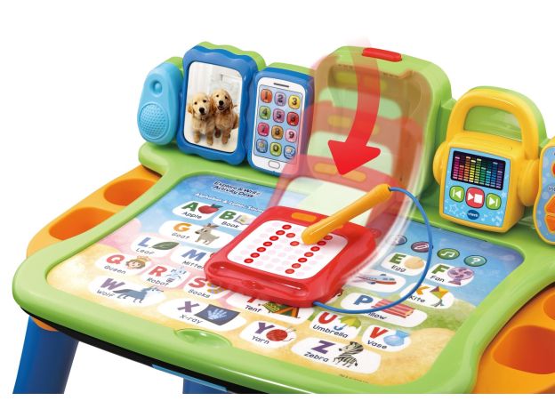 میز و صندلی 4 حالته موزیکال زرد Vtech, image 9