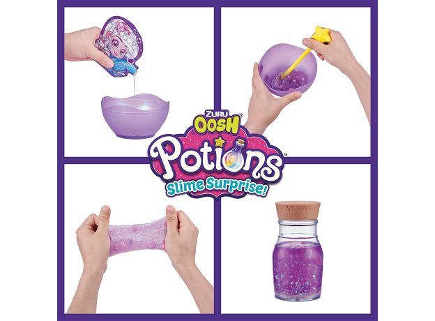 معجون جادویی Oosh Potions Slime Surprise مدل بنفش, تنوع: 8629-Purple, image 5