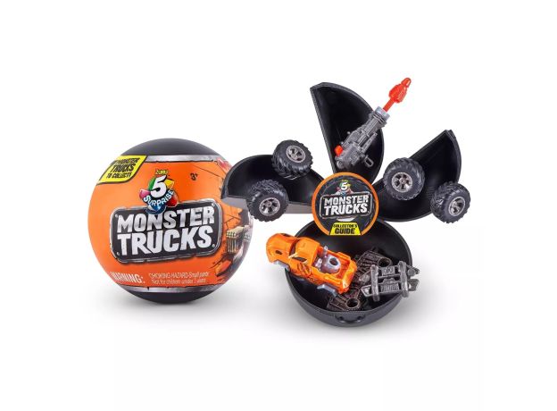 فایو سورپرایز مشکی سری Monster Trucks, image 4