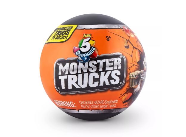 فایو سورپرایز مشکی سری Monster Trucks, image 