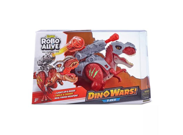 تی رکس روبو الایو Robo Alive سری Dino Wars, image 