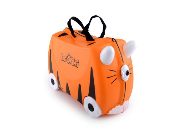 چمدان چرخ‌دار ببر نارنجی  Trunki, image 