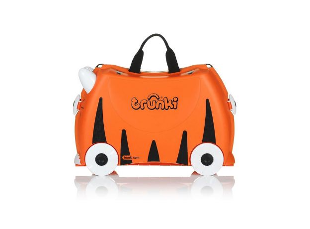 چمدان چرخ‌دار ببر نارنجی  Trunki, image 2