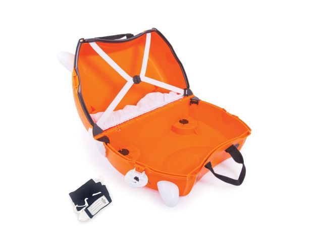 چمدان چرخ‌دار ببر نارنجی  Trunki, image 4