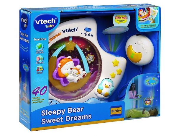 آویز تخت مدل Sleepy Bear Sweet Dreams (VTECH), image 