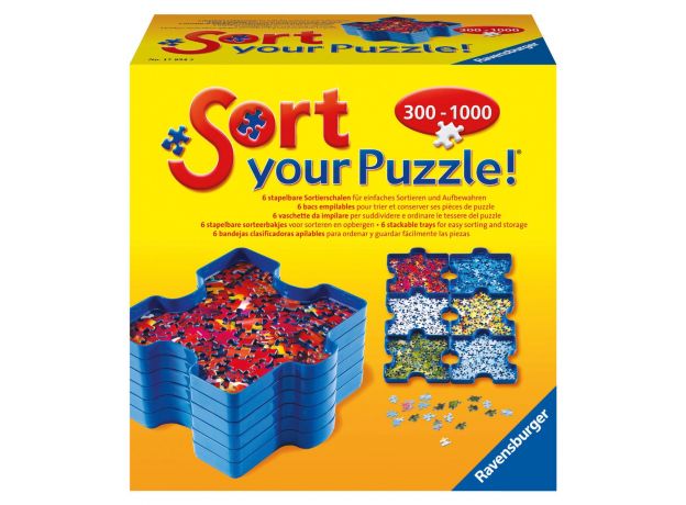 ست طبقه‌ بندی پازل از 300 تا 1000 قطعه Ravensburger, image 