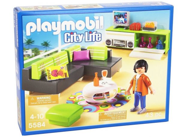 پلی موبیل اتاق پذیرایی (playmobil), image 